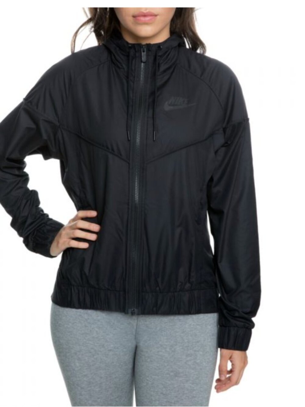 Nike Women's Size Small Black Windrunner Jacket